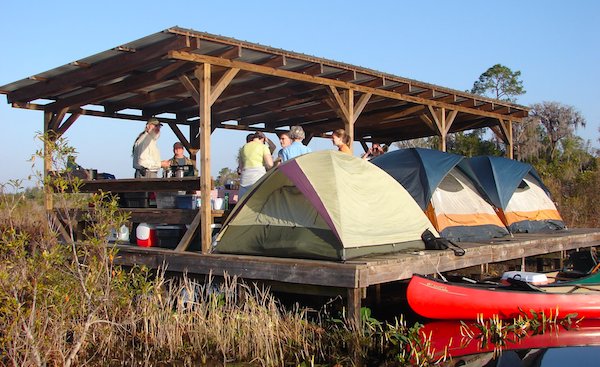 Cele mai bune locuri pentru camping în Georgia, mlaștina Okefenokee