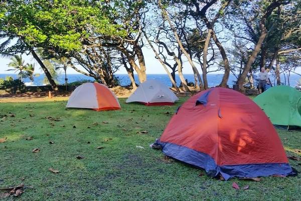 Cele mai bune locuri pentru camping în Hawaii, Maui Tent Ohana