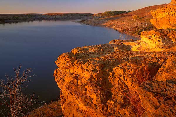 Cele mai bune locuri pentru a merge la camping în Kansas, parcul de stat Kanopolis