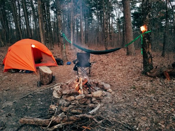 Pădurea națională Ouachita (zona de recreere Albert Pike)Camping în Arkansas