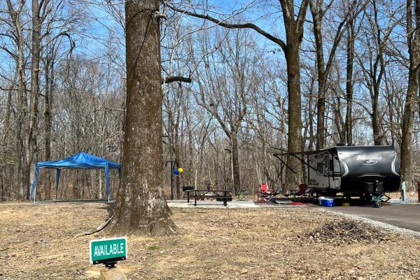 Pădurea Națională St. Francis (Lacul Storm Creek) - Camping în Arkansas