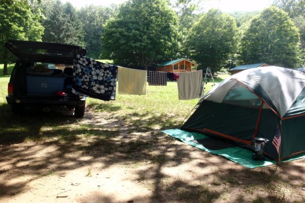 Parcul de stat Hopeville Pond - Camping Griswold din Connecticut