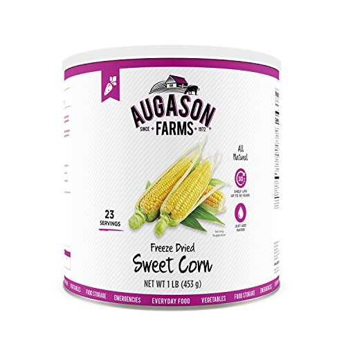 Augason Farms porumb dulce liofilizat