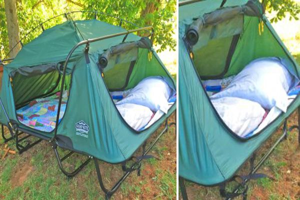 Personalizați-vă pătuțul de camping pentru un confort maxim
