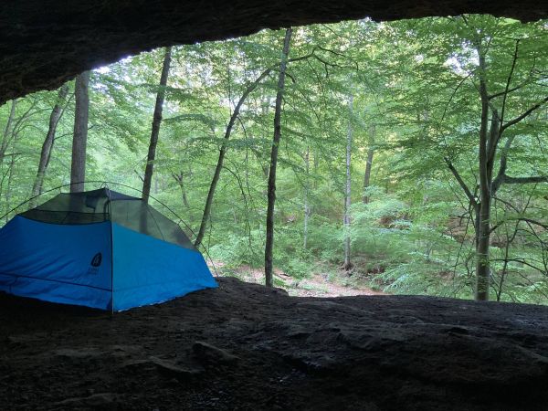 Shawnee National Forest - Lusk Creek Wilderness Campground din Illinois