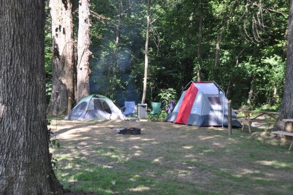 Pădurea Națională Shawnee - Zona de agrement Lake Glendale - Camping Illinois