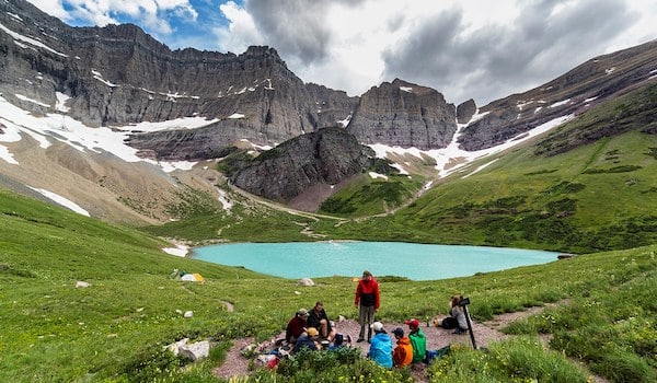 Cele mai bune locuri de campare în Montana, Parcul Național Glacier