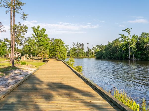 Parcul de stat Sam Houston Jones - Camping Lake Charles Louisiana