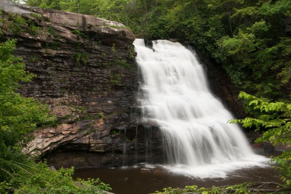 Parcul de stat Swallow Falls - Camping Oakland în Maryland