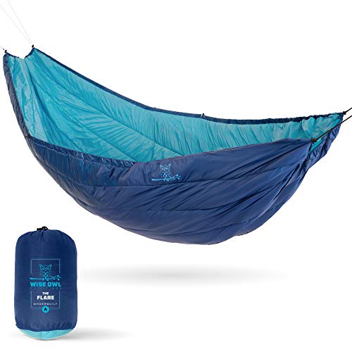 Wise Owl Outfitters Hammock Underquilt - Cuvertură izolată cu puf pentru exterior și interior