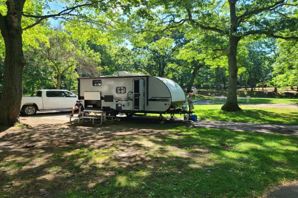 Zona de camping Wildwood - Loudon Campground din New Hampshire