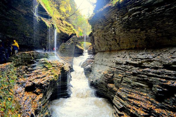 Watkins Glen State Park - South Rim Camping din New York