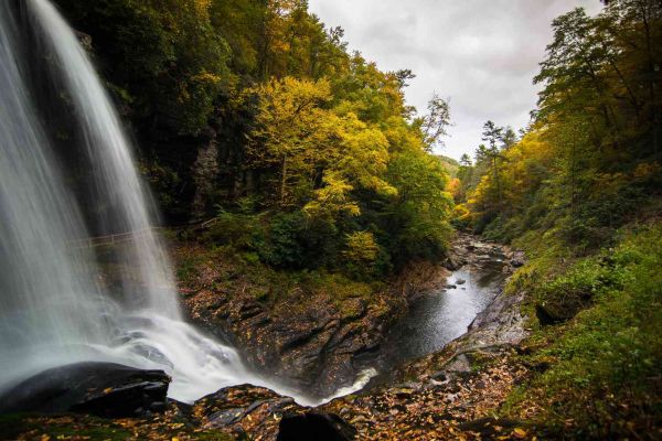 Pădurea Națională Nantahala - Tsali Campground din Carolina de Nord