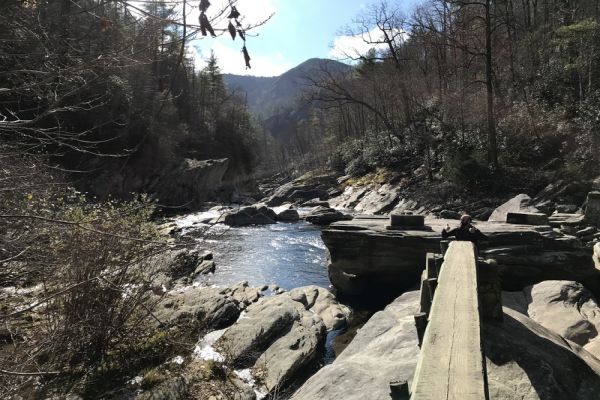 Zona sălbatică Linville Gorge - Camping Spence Ridge din Carolina de Nord