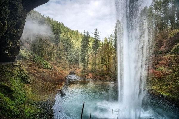 Silver Falls State Park - Camping la Silver Falls Campground din Oregon