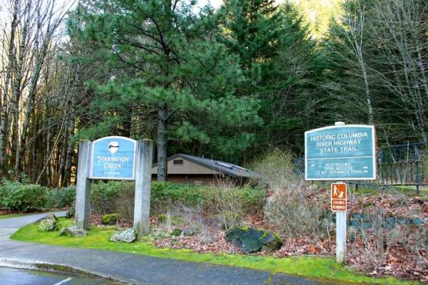 Starvation Creek State Park - Camping la campingul Starvation Creek din Oregon