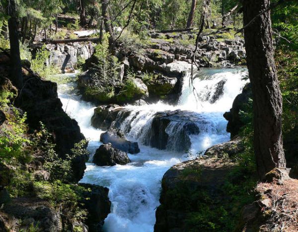 Valley of the Rogue State Park - Camping la Rogue River Campground din Rhode Island