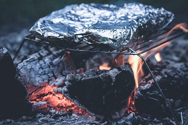 Mâncare de camping și cine pentru familii.  #tententrees