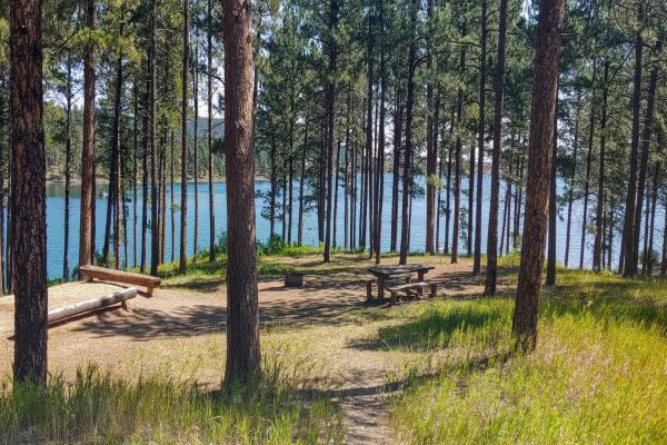 Pactola Reservoir - Camping Pactola din Dakota de Sud