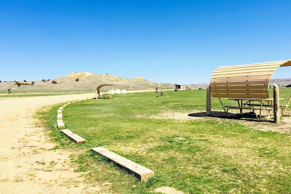 Parcul Național Badlands - Sage Creek Campground din Dakota de Sud