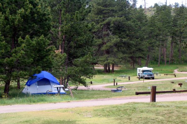 Parcul Național Wind Cave - Elk Mountain Campground din Dakota de Sud