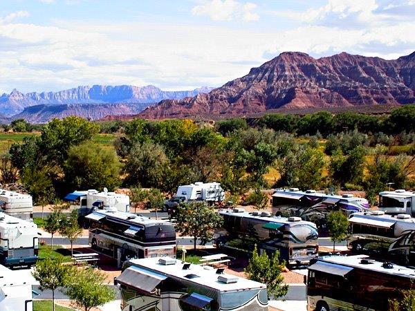 Camping Zion River RV Resort din Utah