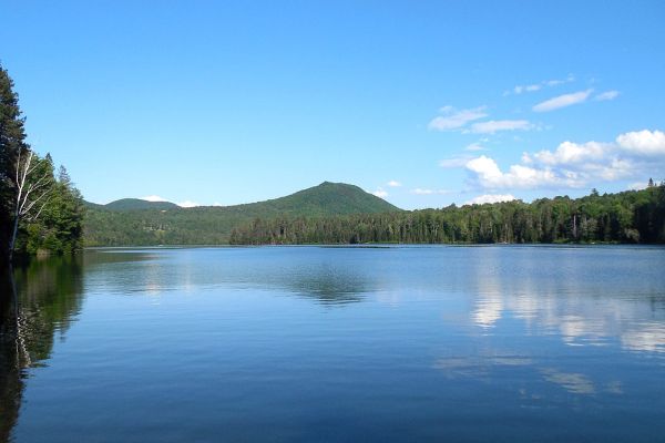 Molly's Falls Pond - Camping Marshfield din Vermont