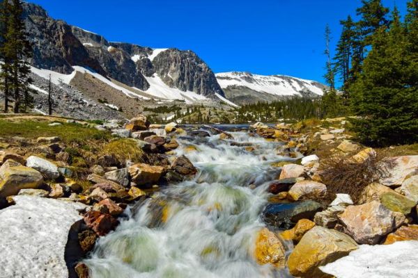 Pădurea Națională Medicine Bow-Routt - Camping Vedauwoo din Wyoming