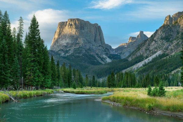 Pădurea Națională Bridger-Teton - Camping Upper Green River din Wyoming