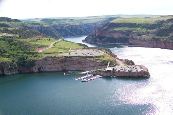 Zona de recreere națională Bighorn Canyon - Camping Afterbay din Wyoming