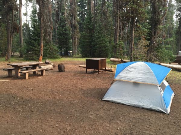 Parcul Național Crater Lake - Mazama Campground din Oregon