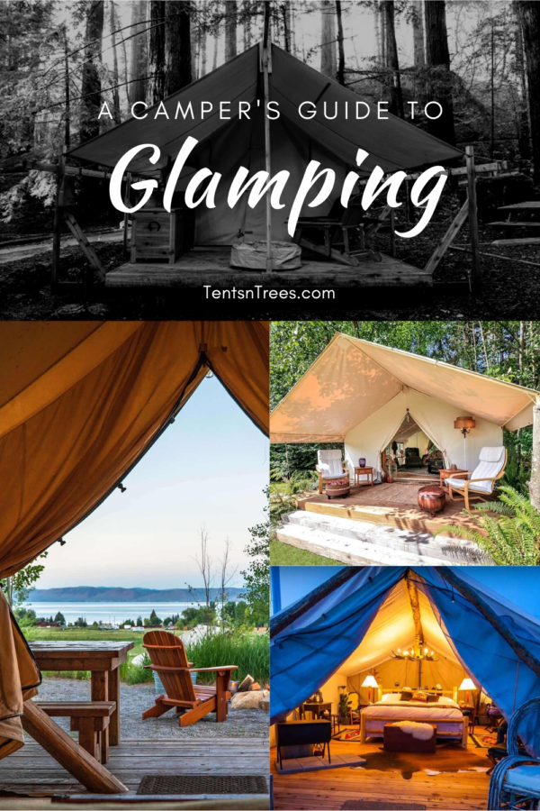 Ghid pentru camper pentru glamping.  #TentsnTrees